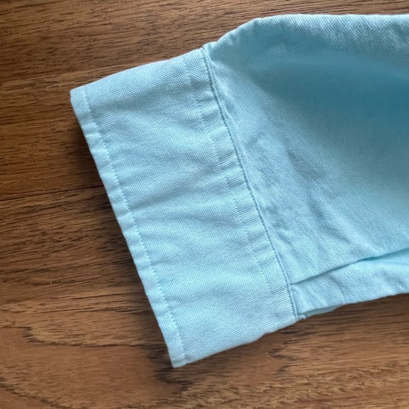 Ralph Lauren Classic Fit 100% Cotton Oxford Button Down Shirt Men’s Sz XL Blue - Picture 7 of 10